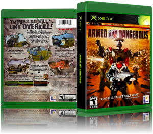 Armed And Dangerous (USA)3D Boxes Back Front